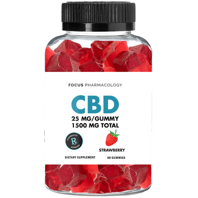 Focus Pharmacology 25 MG CBD Gummy