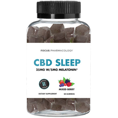 Focus Pharmacology 25 MG CBD Gummy with 5 mg Melatonin