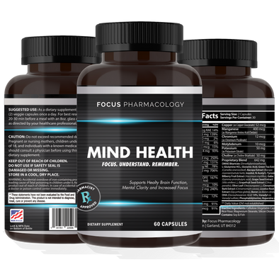 Focus Pharmacology Mind Health: Brain, Memory, Focus