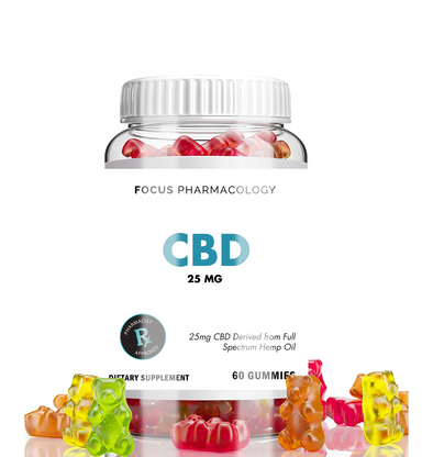 Focus Pharmacology 25 MG CBD Gummy