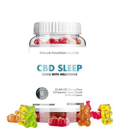 Focus Pharmacology 25 MG CBD Gummy with 5 mg Melatonin