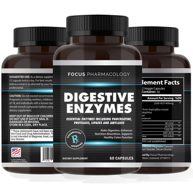 Focus Pharmacology Digestive Enzymes Blend