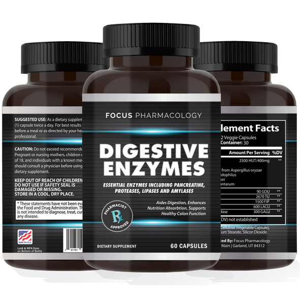 Focus Pharmacology Digestive Enzymes Blend