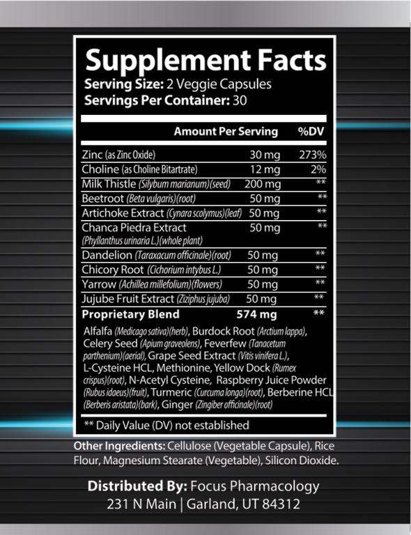 Focus Pharmacology Liver Support