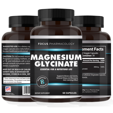 Focus Pharmacology Magnesium Glycinate 400 MG