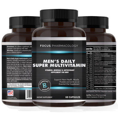 Focus Pharmacology Men's Daily Super Vitamin