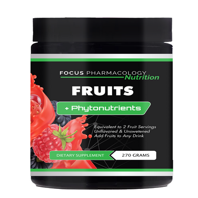 Focus Pharmacology Nutrition Fruits Unflavored Coming Soon